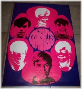 Psychedelic Flower Power Cowsills Poster