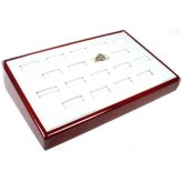 Rosewood Ring Tray Organizer