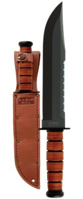 Leather Handled Big Brother with Sheath