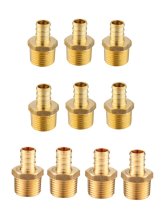 Brass Crimp Adapters Set