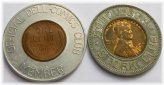 Dual Vintage Encased Pennies Set