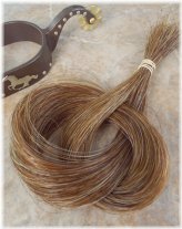 Cinnamon Brown Equine Hair Strands - 1 oz for Crafts and Jewelry Making