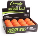 Vibrant Orange Lacrosse Ball Set