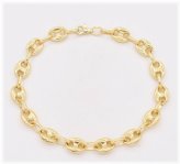 Golden Mariner Anchor Link Bracelet
