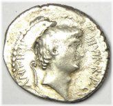 Marc Antony Denarius - Ahenobarbus 40 BC