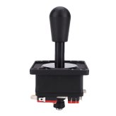 Black Elliptical Arcade Joystick