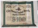 Norfolk Paving Bonds Collection