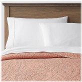 Terracotta Paisley Stitch Quilt