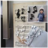 Musical Note Magnet Ensemble
