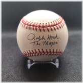 Yankees Legend Autographed Baseball with Major Inscription