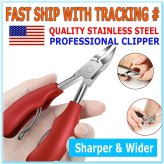 Precision Toe Clippers for Thick Nails - Heavy Duty Nail Scissors