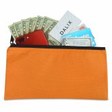 Orange Zipper Pouch Set