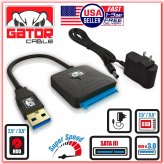 SATA III to USB 3.0 Hard Drive Converter with 12V 2A Power