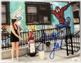 Graffiti Shot Autograph by Sandra Gal