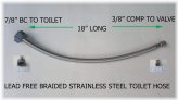 Stainless Steel Toilet Hose