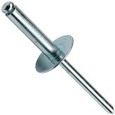 Steel Dome Rivets - Pack of 100