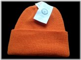 Blaze Orange Wool Beanie