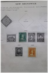 New Brunswick Historical Stamps Set