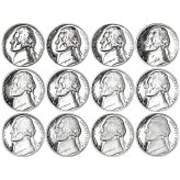 Jefferson Nickel Proof Set - 1968 to 1979