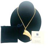 Charming Horn Solid Perfume Necklace by Estee Lauder