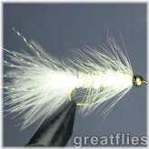 White Bead Head Woolly Buggers (12 pack)