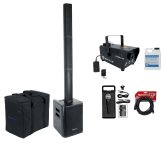 Ultimate Party Bundle with Portable Speaker, Subwoofer, Microphone, and Fogger