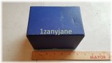 Antique Glass Slide Box - Keystone Blue LS43