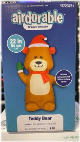 Teddy Bear Airblown Inflatable