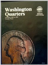 Washington Quarter Coin Collection Organizer