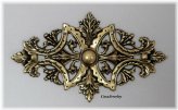 Celtic Gold Barrette Component