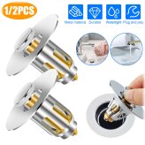 FlowGuard Universal Drain Filter & Pop-Up Stopper