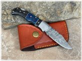 Imperfect Elegance Damascus Pocket Knife