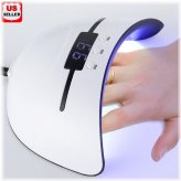 GlowPro UV Manicure Lamp with Timer and Acrylic Gel Curing Light