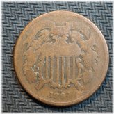 Classic Emblem Two Cent Coin