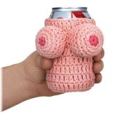 Knitted Bottle Cooler Holder - BigMouth Inc