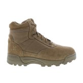 Brown Suede Tactical Lace-Up Boots