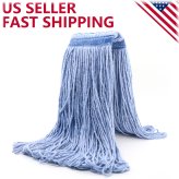 Loop-End Cotton Mop Head with Easy Wring Feature