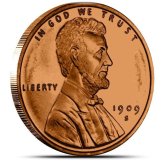 Copper Commemorative Lincoln Round