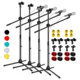 Versatile Dual Microphone Boom Stand by 5Core