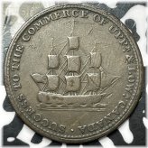 Upper Canada Sir Isaac Brock 1/2 Penny Token