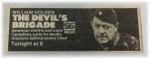 The Devil's Brigade 1979 WLVI TV Ad Memorabilia