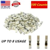 Smoke Savers: 100 Pack Filter Tubes for Cigarette Tobacco