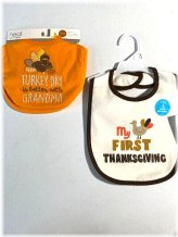 Thankful Baby Set with Grandma's Turkey Day Touch