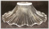 Clear Glass Petticoat Chimney Shade