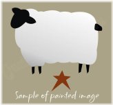 Sheep & Star Farmhouse Stencil