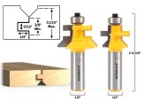 Precision Floor Router Bit Set