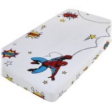 Arachnid Adventure Fitted Crib Sheet