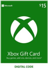 Xbox Store Cash Card - $15 Credit for Gamers in the US