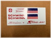 Bi-Centennial Decal Set for 20" Schwinn Stingray Bicycle