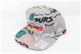 Spurs Hardwood Classics Hat Sticker Pack